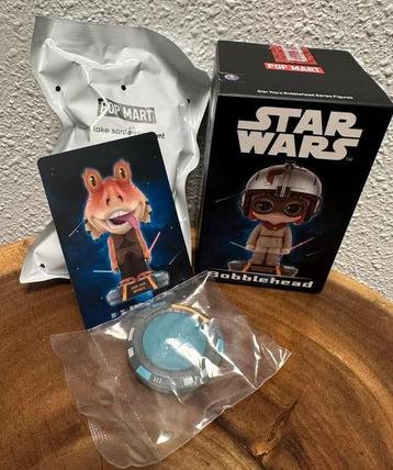 Popmart Star Wars Bobblehead  Figures “ Jar Jar Binks” beschikbaar voor biedingen