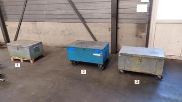 Afsluitbare Montagekisten Opbergkisten Transportkisten beschikbaar voor biedingen