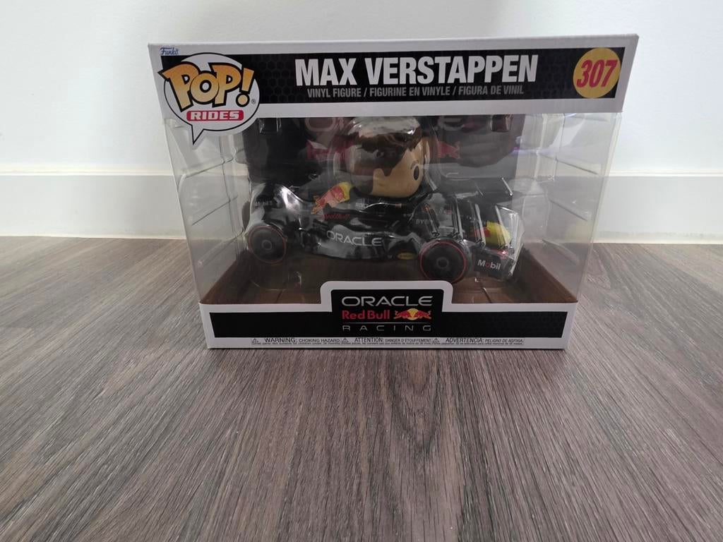Funko Pop! Rides Max Verstappen #307, Ophalen of Verzenden, Nieuw, Auto, Overige merken