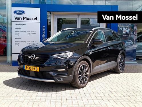 Opel Grandland X 1.6 Turbo Hybrid Ultimate | Leder + Memory, Auto's, Opel, Bedrijf, Te koop, Grandland X, 360° camera, ABS, Achteruitrijcamera