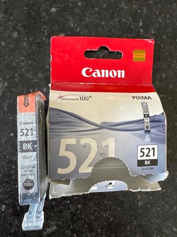 Canon 521 BK Zwart - Nieuw beschikbaar voor biedingen