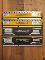 Ddr3 1600 mhz crucial ballistix sport 4x4 gb, Computers en Software, RAM geheugen, DDR3, Ophalen of Verzenden, Zo goed als nieuw