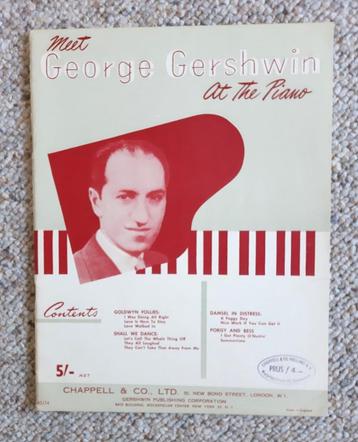 Bladmuziek piano - George Gershwin at the piano beschikbaar voor biedingen