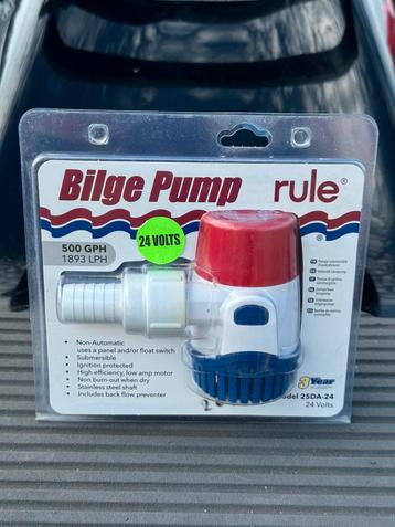 Rule 500 Bilgepomp 24v Nieuw beschikbaar voor biedingen