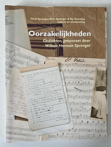 Oorzakelijkheden - gedichten, getoonzet door Wim Sprenger beschikbaar voor biedingen