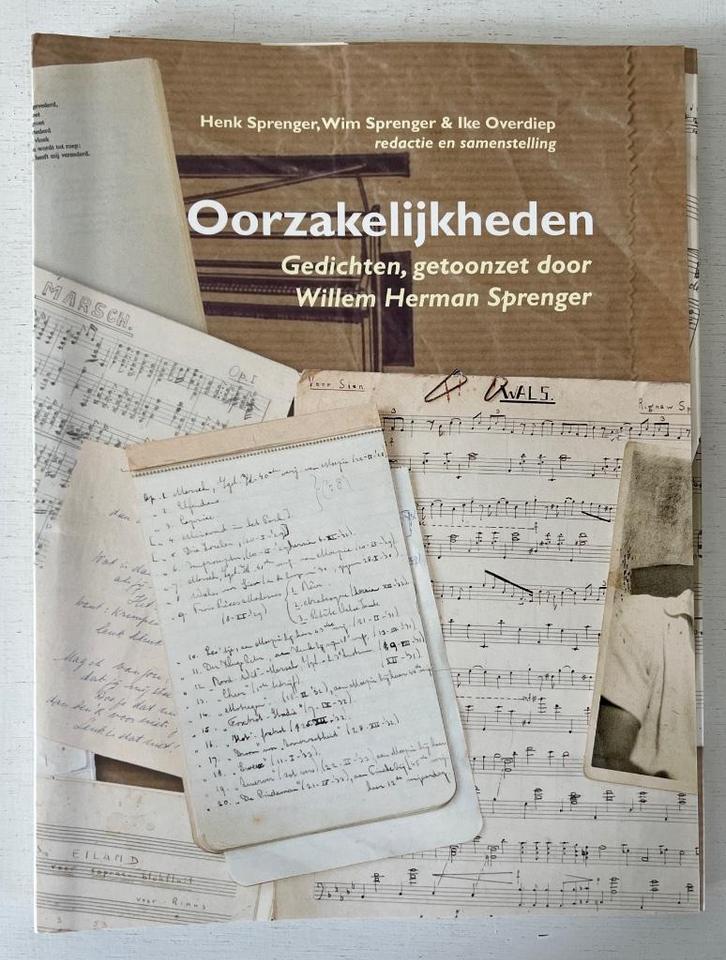 Oorzakelijkheden - gedichten, getoonzet door Wim Sprenger, Muziek en Instrumenten, Bladmuziek, Zo goed als nieuw, Ophalen of Verzenden