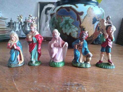 kerstbeeldjes per stuk te koop, Diversen, Kerst, Gebruikt, Ophalen of Verzenden