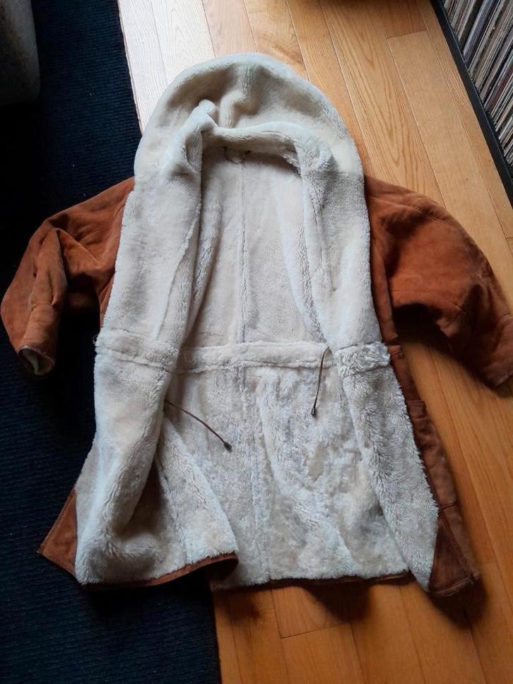 Hoge kwaliteit Lammy coat Maat M/L, Kleding | Dames, Jassen | Winter, Zo goed als nieuw, Maat 38/40 (M), Bruin, Ophalen of Verzenden