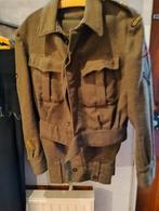 Vintage Landmacht Jas en broek- Nederlands Militair, Verzamelen, Militaria | Algemeen, Ophalen, Landmacht, Nederland, Kleding of Schoenen