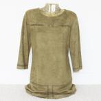 Super Leuk Groen Lulu & Love Jurkje (M) - 84 € 25,-, Maat 38/40 (M), Zo goed als nieuw, Boven de knie, Groen