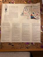 Plattegrond - Efteling Jaren '60, Ophalen of Verzenden, Gebruikt