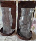 Wand Windlichten - Vathorst, Gebruikt, Overige kleuren, Ophalen of Verzenden, Glas