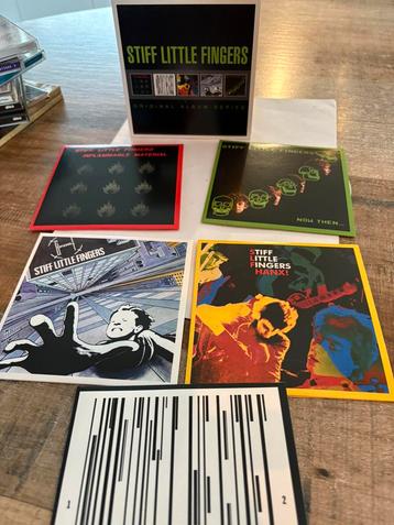 Stiff Little Finger - Original Album Series ( 5 cd’s) beschikbaar voor biedingen