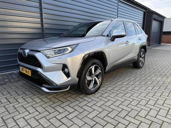 Toyota RAV4 2.5 Plug-in Hybrid AWD Leer stoel/stuurverw Led, Auto's, Toyota, Bedrijf, Te koop, Rav4, 4x4, ABS, Achteruitrijcamera