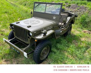 Jeep Willys MB Bj1945 Oorlogsjeep in zeer nette conditie beschikbaar voor biedingen