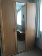 Ruime kledingkast, linnenkast hang/leg met spiegeldeur, Huis en Inrichting, Kasten | Kledingkasten, Ophalen, Gebruikt, 200 cm of meer
