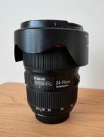 Canon EF 24-70mm f/2.8L zoomlens, Audio, Tv en Foto, Fotografie | Lenzen en Objectieven, Ophalen of Verzenden, Gebruikt, Standaardlens