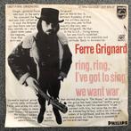 Vinyl 7" Singel Ferre Grignard - Ring, Ring, I've Got To Sin, Cd's en Dvd's, Vinyl Singles, Gebruikt, 7 inch, Single, Ophalen of Verzenden