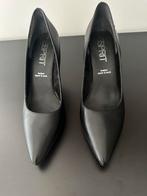 Zwarte leren pump van Esprit, maat 38, Ophalen of Verzenden, Gedragen, Zwart