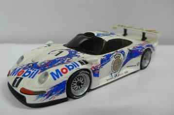 porsche gt 1 - minichamps 1/43 - uit collectie-stoffig/gaaf beschikbaar voor biedingen