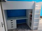 Ikea Hoogslaper met bureau en kast, Ophalen, Zo goed als nieuw, Hoogslaper