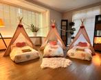 Slaapfeestje Tipi tent, Hobby en Vrije tijd, Feestartikelen | Verhuur, Ophalen, Zo goed als nieuw