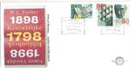 Nederland E389 herdenkingen Escher Kon. bibliotheek Vestdijk, Postzegels en Munten, Postzegels | Eerstedagenveloppen, Nederland