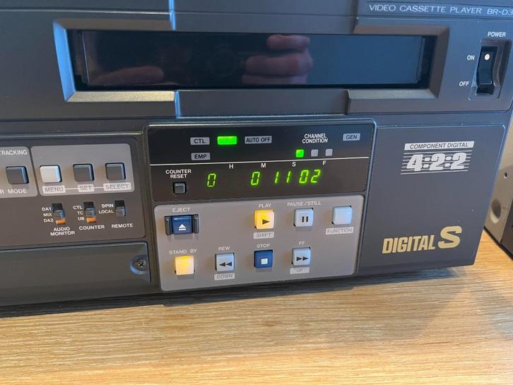 JVC BR-D350E Digital-S, Audio, Tv en Foto, Professionele Audio-, Tv- en Video-apparatuur, Gebruikt, Video, Ophalen