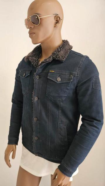 PME Legend gevoerde stretch spijkerjas / jeans jack (M) beschikbaar voor biedingen