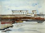 18 aquarellen, Antiek en Kunst, Ophalen of Verzenden