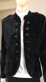 Rich & Royal.   Zwart fluwelen koetsiersjasje mt.L, Kleding | Dames, Ophalen of Verzenden, Zo goed als nieuw, Maat 42/44 (L), Zwart