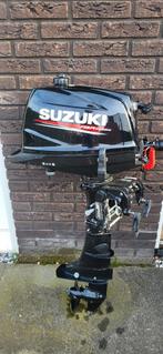 Suzuki 4pk 4-takt buitenboordmotor kortstaart DF4A, Benzine, Minder dan 5 pk, Zo goed als nieuw, Ophalen