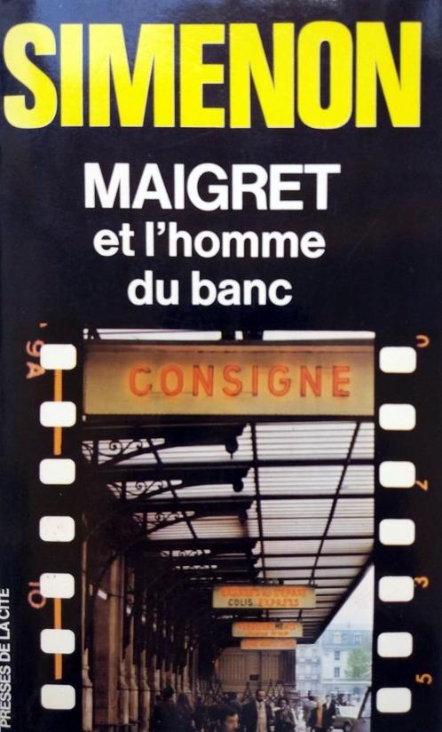 Georges Simenon - Maigret et l'homme du banc (FRANSTALIG), Boeken, Taal | Frans, Gelezen, Fictie, Ophalen of Verzenden