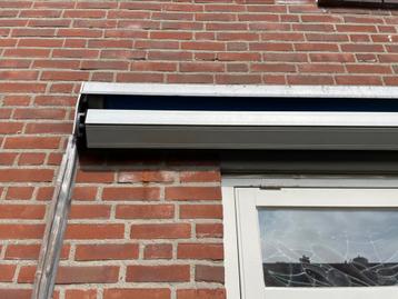 luifel 5 meter breed ZONNESCHERM handbed blauw 500 x 240 cm beschikbaar voor biedingen