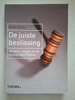 Peter Shaw - De juiste beslissing, Ophalen, Peter Shaw, Zo goed als nieuw, Natuurwetenschap