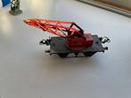 Hornby/Mecano oud blikken kraanwagonnetje, Ophalen of Verzenden