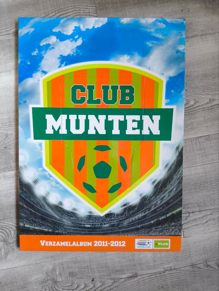 Compleet Plusmunten Album Eredivisie 2011-2012, Ophalen of Verzenden, Zo goed als nieuw, Overige binnenlandse clubs, Boek of Tijdschrift