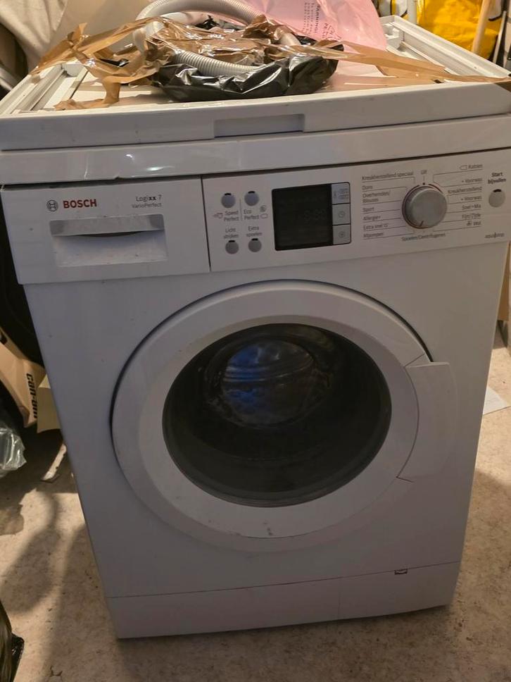 Bosch Logixx 7 VarioPerfect Wasmachine, Witgoed en Apparatuur, Wasmachines, Gebruikt, Voorlader, 6 tot 8 kg, 85 tot 90 cm, 1200 tot 1600 toeren
