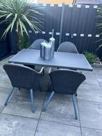 Bistro tuinset, Tuin en Terras, Tuinsets en Loungesets, Ophalen of Verzenden, Gebruikt