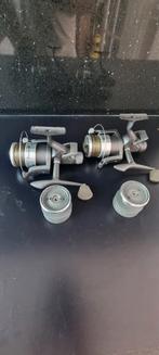 2x Spro freeliner 50 baitrunnermolen + reservespoelen, Ophalen of Verzenden, Zo goed als nieuw