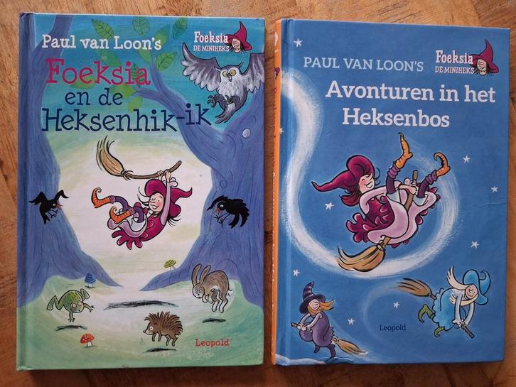 Paul van Loon  - Foeksia en de Heksenhik-ik en Heksenbos, Boeken, Kinderboeken | Jeugd | onder 10 jaar, Ophalen of Verzenden