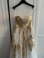 Trouwjurk, Overige typen, Wit, Zo goed als nieuw, Ophalen