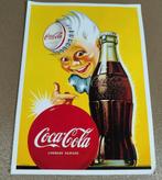 VINTAGE GROTE COCA COLA ANSICHTKAART, Verzenden, 1960 tot 1980, Ongelopen, Overige thema's