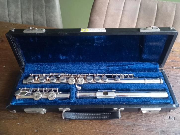 Dwarsfluit  Yamaha YFL - 21S, Muziek en Instrumenten, Blaasinstrumenten | Dwarsfluiten en Piccolo's, Gebruikt, Ophalen