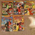 New Captain Scarlet stripbladen x5, Meerdere comics, Ophalen of Verzenden, Gelezen, Europa