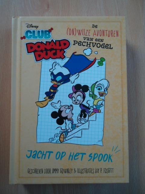 Club Donald Duck 2, Jacht op het spook. LEESBOEK, Boeken, Kinderboeken | Jeugd | onder 10 jaar, Zo goed als nieuw, Fictie algemeen