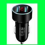USB Autolader 3.1a Qc3.0 Sigarettenaansteker Adapter 12V 24V, Ophalen of Verzenden, Nieuw