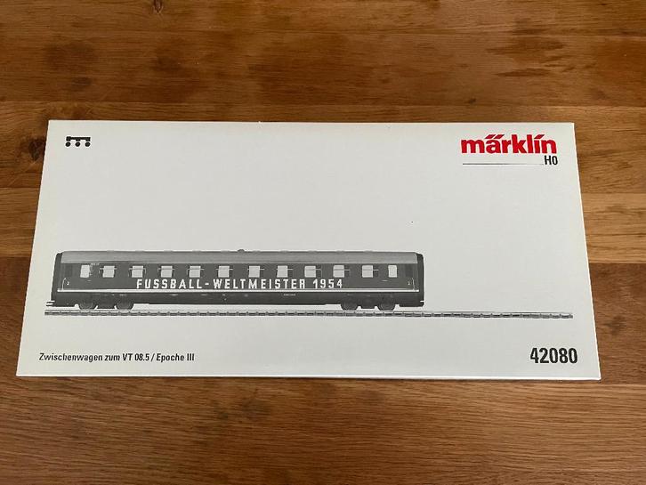 Marklin 42080 Tussenrijtuig VT 08.5, Hobby en Vrije tijd, Modeltreinen | H0, Zo goed als nieuw, Wagon, Wisselstroom, Märklin, Ophalen