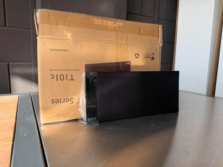 KEF T101c (Nieuw, zwart), Audio, Tv en Foto, Luidsprekers, Nieuw, Front, Rear of Stereo speakers, 120 watt of meer, Overige merken