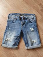 Korte spijkerbroek / Jeans Maat S merk SMOG, Kleding | Heren, W32 (confectie 46) of kleiner, Blauw, Smog, Ophalen of Verzenden